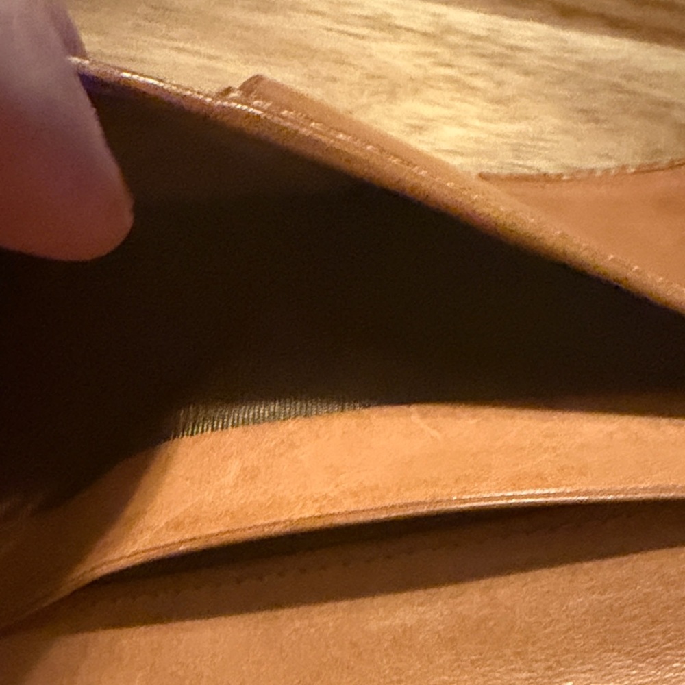 Celine Brown Leather Wallet - Picture 8 of 11